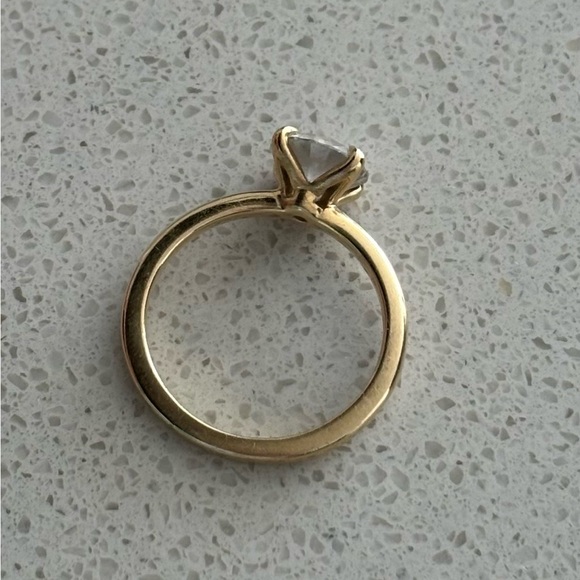 Lab Grown 1.6 Carat Solitaire Engagement Ring - Picture 5 of 7